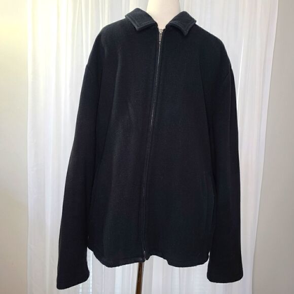 Banana Republic Bomber Wool Cashmere Blend Coat XL - Picture 1 of 8